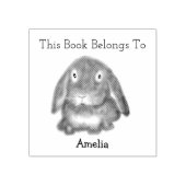 かわいい小さなバニーこの本は次のものだ ラバースタンプ (インプリント)