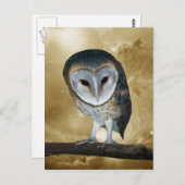 かわいい小さなバーンドウルファンタジー ポストカード (正面/裏面)