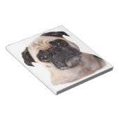 かわいい小さなパグ ノートパッド (アングル)