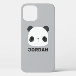かわいい小さなパンダのクマパーソナライズされた名 iPhone 12 PROケース
