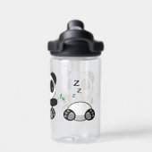 かわいい小さなパンダ ウォーターボトル (背面)