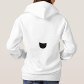 かわいい小さなパンダ パーカ (裏面)