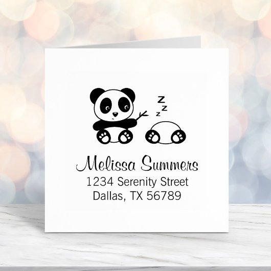 かわいい小さなパンドラのアドレス セルフインキングスタンプ