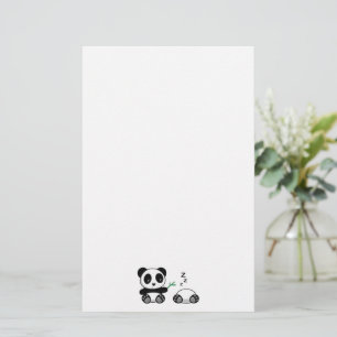 かわいい小さなパンドラ(PANDA) 2頭 便箋