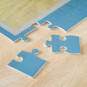 かわいい小さなビーグルの子犬 ジグソーパズル (側面)