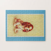 かわいい小さなビーグルの子犬 ジグソーパズル (横)