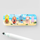 かわいい小さなビーチシャックサンダー_コーブ 名札 (インサイチュ)