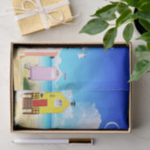 かわいい小さなビーチシャックサンダー_コーブ 薄葉紙 (ギフト)