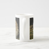 かわいい小さなフワフワのバンニー ボーンチャイナマグカップ (裏面)