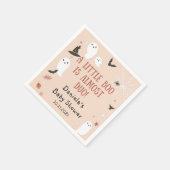 かわいい小さなブハロウィーンの赤ちゃんシャワー スタンダードカクテルナプキン (角)