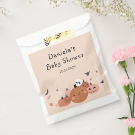 かわいい小さなブハロウィーンの赤ちゃんシャワー フェイバーバッグ