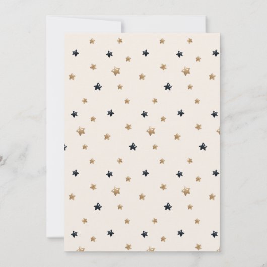 かわいい小さなブハロウィーンの赤ちゃんシャワー 招待状 (裏面)