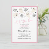 かわいい小さなブハロウィーンベビーシャワー招待状 招待状 (スタンド正面)