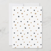 かわいい小さなブハロウィーンベビーシャワー招待状 招待状 (裏面)