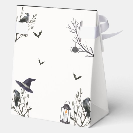 かわいい小さなブーのクロースレイン赤ちゃんシャワー フェイバーボックス (裏面)