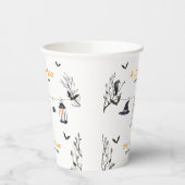 かわいい小さなブーのクロースレイン赤ちゃんシャワー 紙コップ (左)