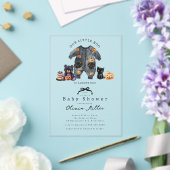 かわいい小さなブーブベビーシャワー招待状 アクリル招待状 (インサイチュ (ウェディング))