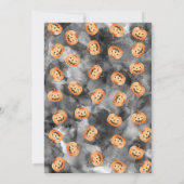 かわいい小さなブーブベビーシャワー招待状 招待状 (裏面)