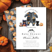 かわいい小さなブーブベビーシャワー招待状 招待状