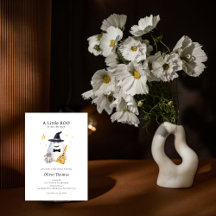 かわいい小さなブー幽霊ホラウィーンボーイベビーシャワー