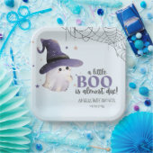 かわいい小さなブー水の色秋男の子のシャワー ペーパープレート (パーティー)