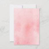 かわいい小さなベビーゾウありがとう サンキューカード (裏面)