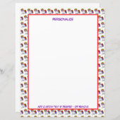 かわいい小さなベビーユニコーン虹の色パーソナライズ (正面/裏面)