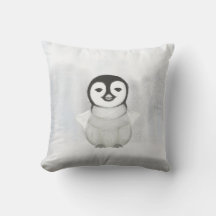 かわいい小さなペンギンスケッチ