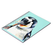 かわいい小さなペンギン ノートブック (左側)