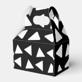 かわいい小さなモンスターカスタム誕生日 フェイバーボックス (裏面サイド)