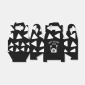 かわいい小さなモンスターカスタム誕生日 フェイバーボックス (折り畳みなし)