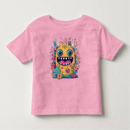 かわいい小さなモンスターギフトアイディア トドラーTシャツ