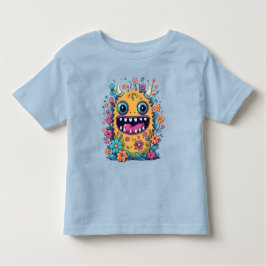 かわいい小さなモンスターギフトアイディア トドラーTシャツ