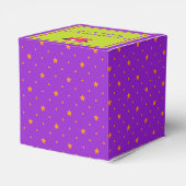 かわいい小さなモンスターグリーンキッズハロウィーン フェイバーボックス (裏面サイド)