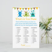 かわいい小さなモンスター財布ゲームの中身は何か (スタンド正面)