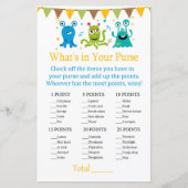 かわいい小さなモンスター財布ゲームの中身は何か (正面)