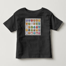 かわいい小さなモンスター トドラーTシャツ