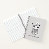 かわいい小さなモンスター ノートブック (内部)