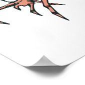 かわいい小さなヤツガニ ポスター (角)