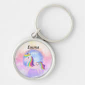 かわいい小さなユニコーン キーホルダー (正面)
