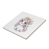 かわいい小さなユニコーン タイル (側面)