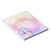 かわいい小さなユニコーン ノートパッド (アングル)