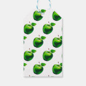 かわいい小さなリンゴの甘い生活招待状 ギフトタグ (裏面)