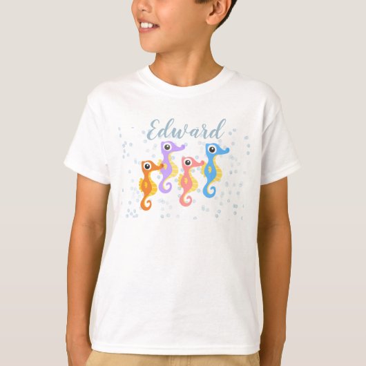 かわいい小さな乗馬 Tシャツ (正面)