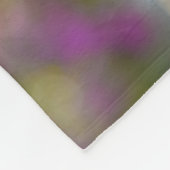 かわいい小さな二色子猫ふわふわな写真猫好き フリースブランケット (角)