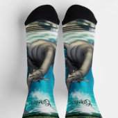 かわいい小さな人魚のザーダゴンと。 ソックス (上部)