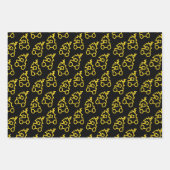 かわいい小さな列車 ラッピングペーパーシート (正面2)