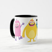 かわいい小さな名前の怪物 マグカップ (正面左)