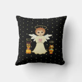 かわいい小さな天使たち クッション (裏面)