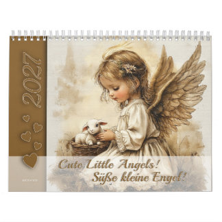 かわいい小さな天使たち – Süße kleine Engel 2027 カレンダー